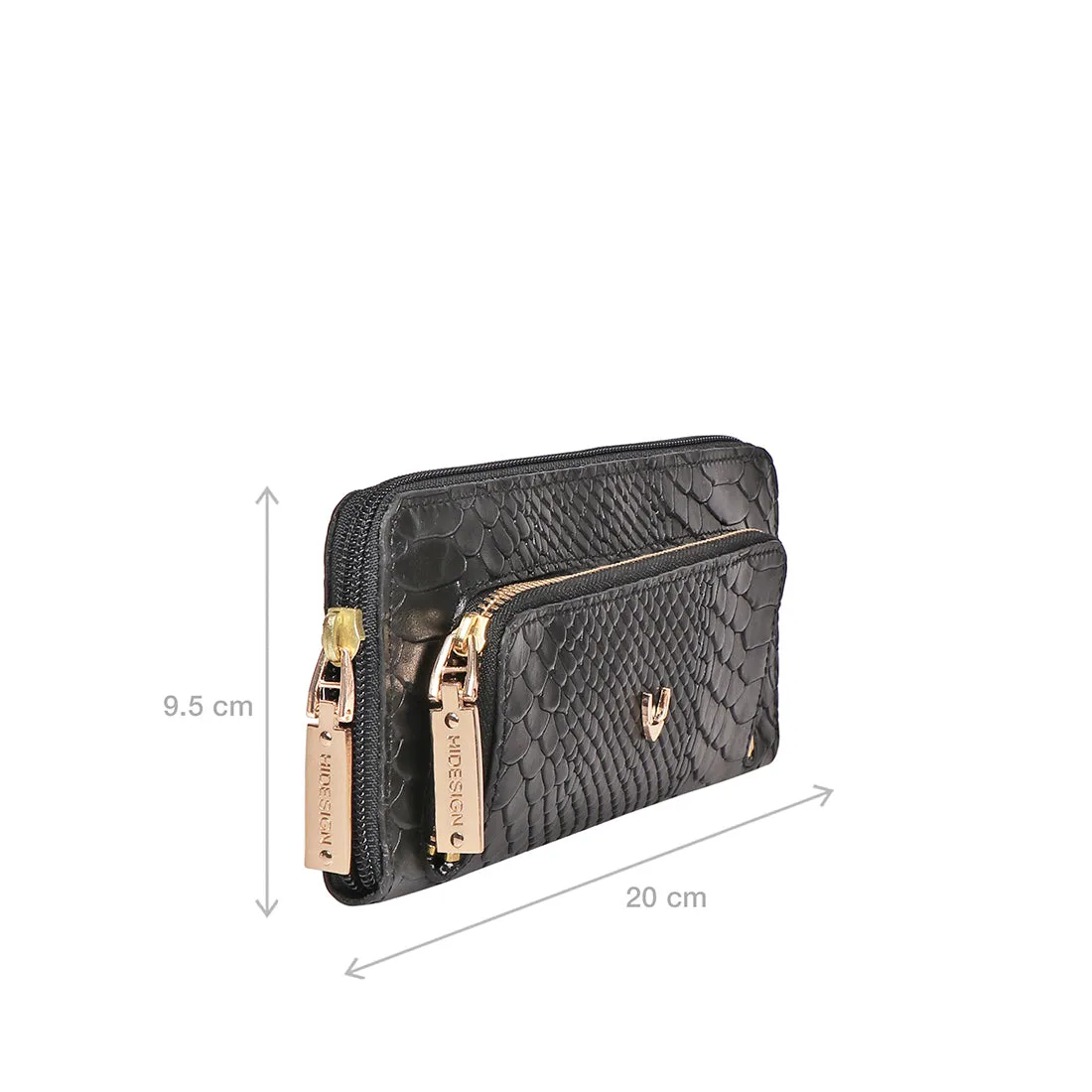 KATNISS W1RF SB ZIP AROUND WALLET