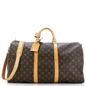 Keepall Bandouliere Bag Monogram Canvas 50
