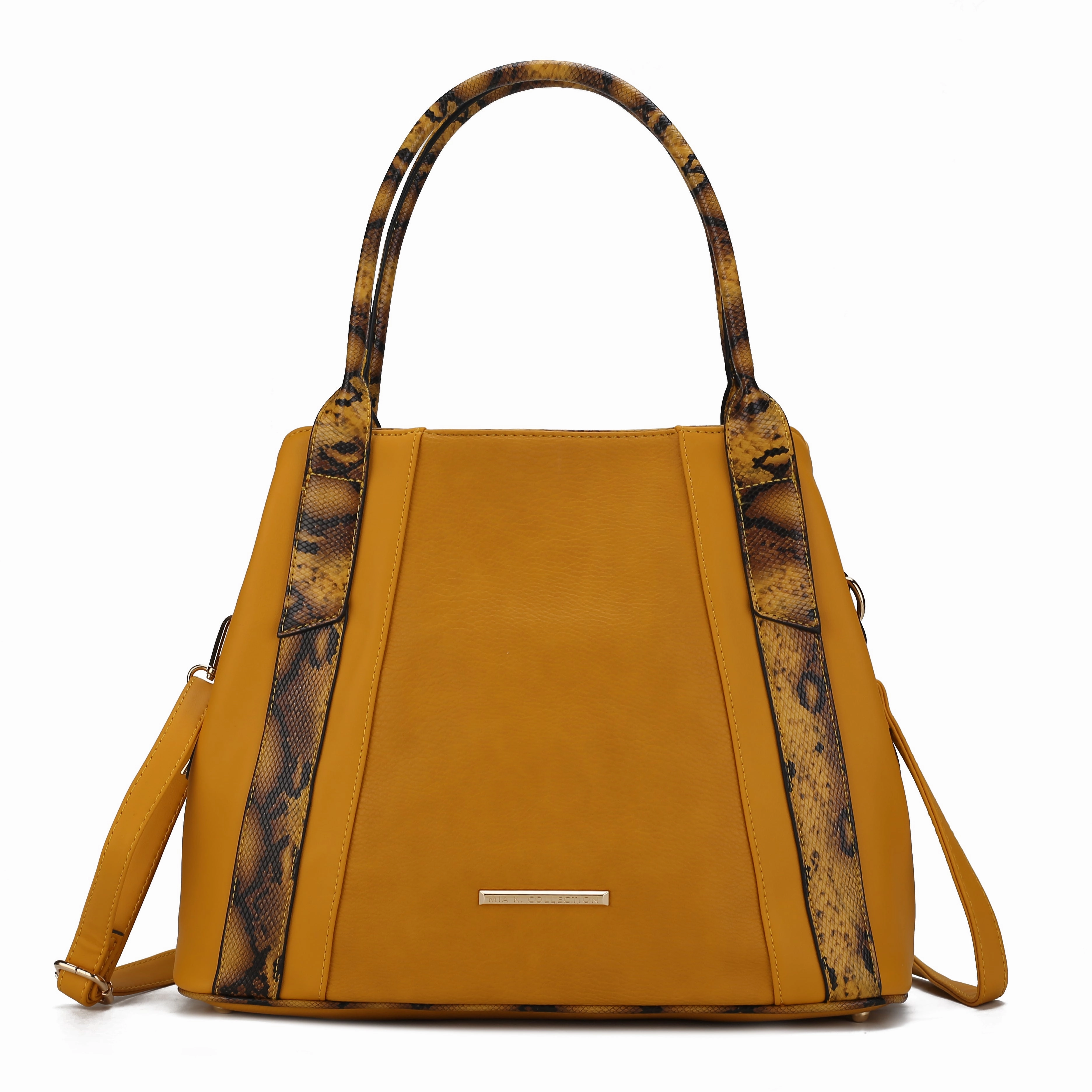 Kenna Snake embossed Vegan Leather Womens Tote Handbag
