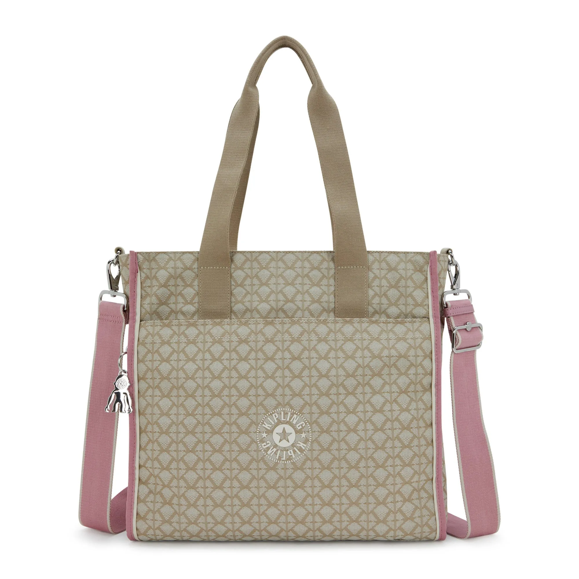 Kipling Deval Printed Tote Bag