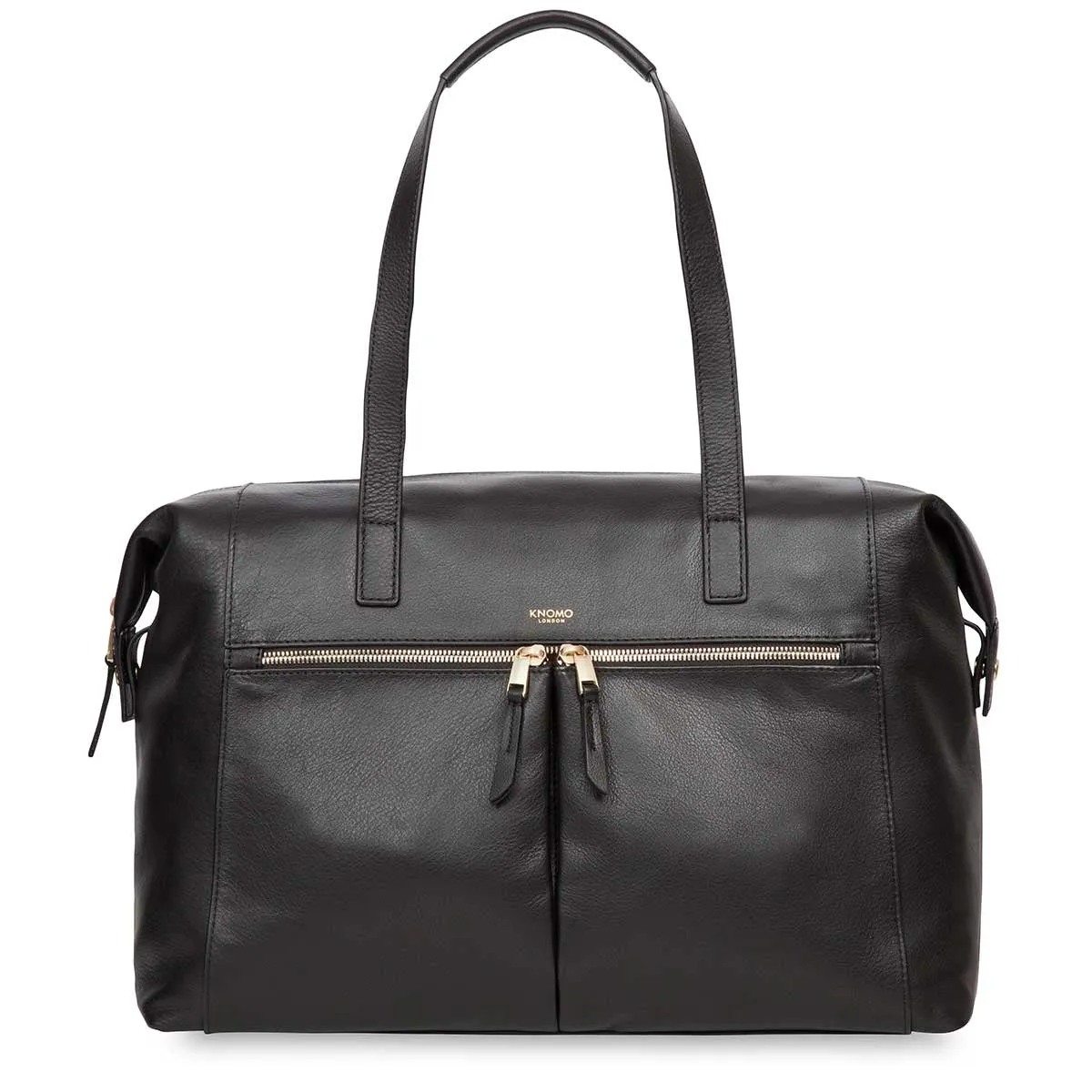Knomo London Mayfair Luxe 15" Curzon Fold Down Shoulder Bag