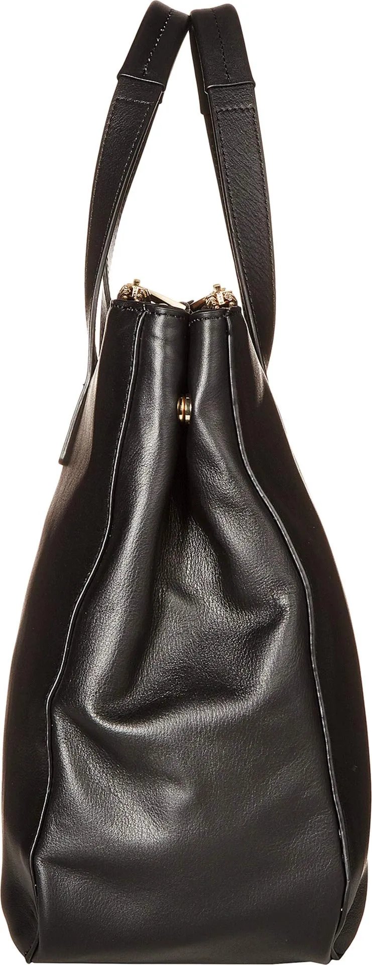 Knomo London Mayfair Luxe Derby Leather Tote 14"
