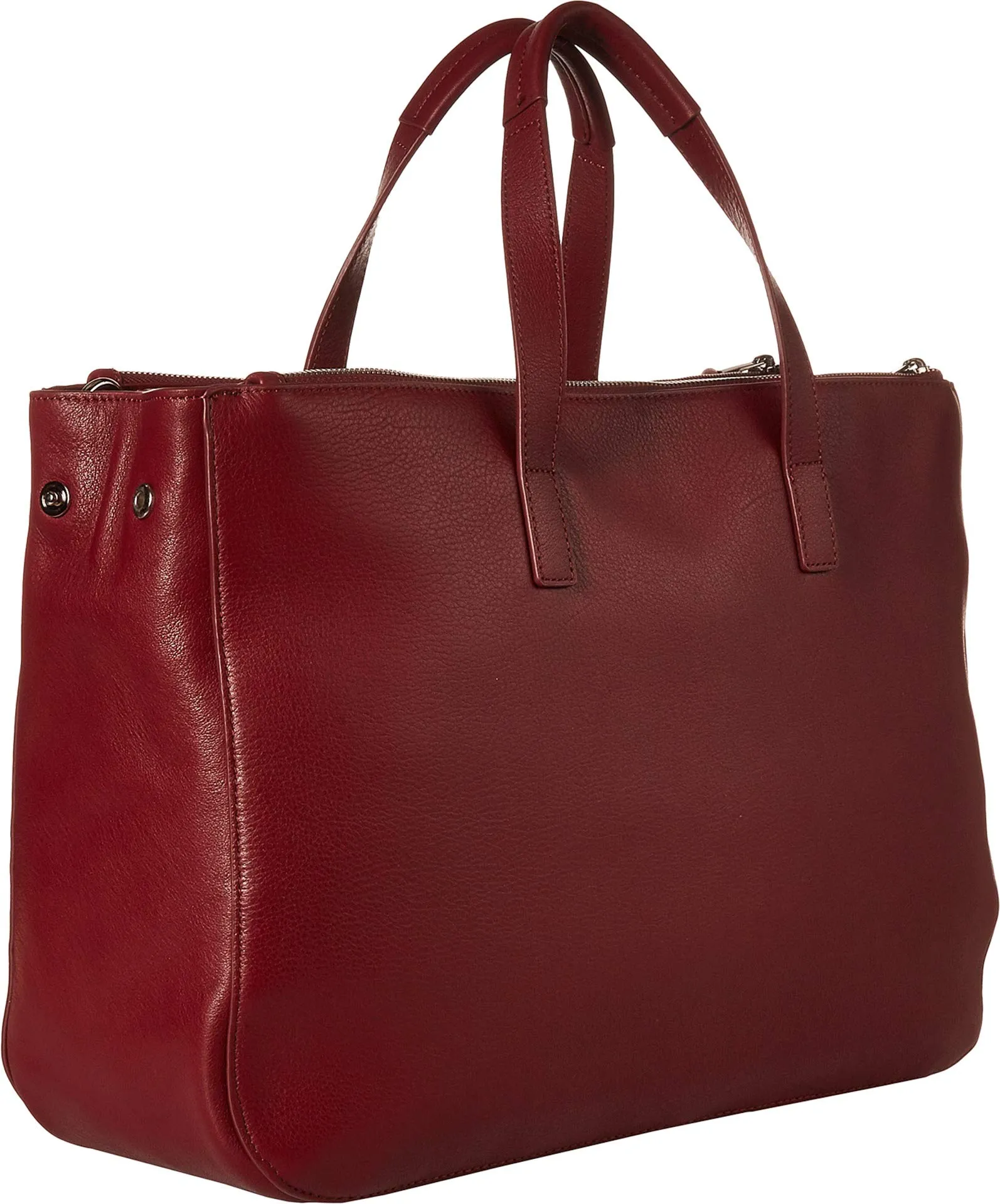 Knomo London Mayfair Luxe Derby Leather Tote 14"