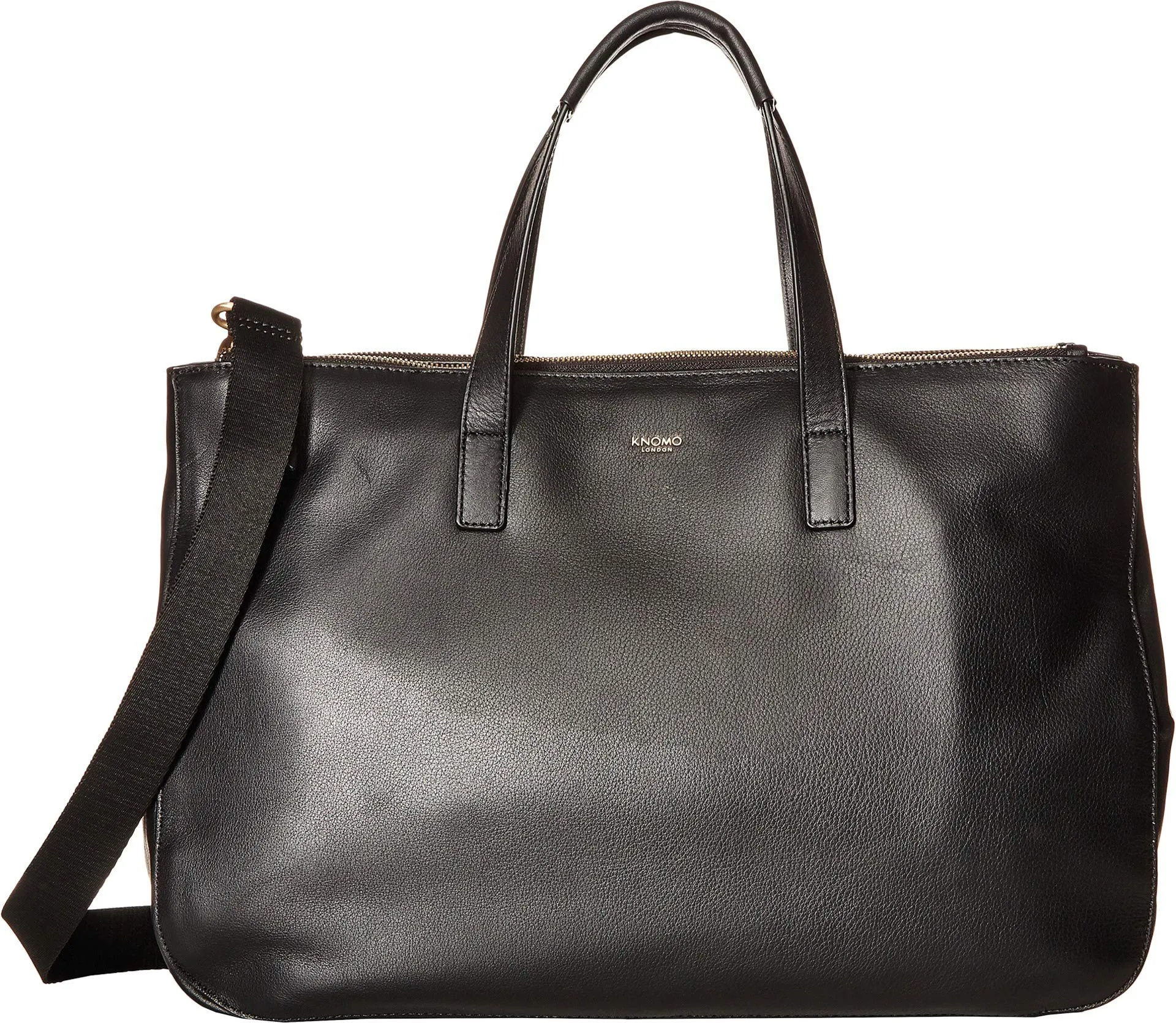Knomo London Mayfair Luxe Derby Leather Tote 14"
