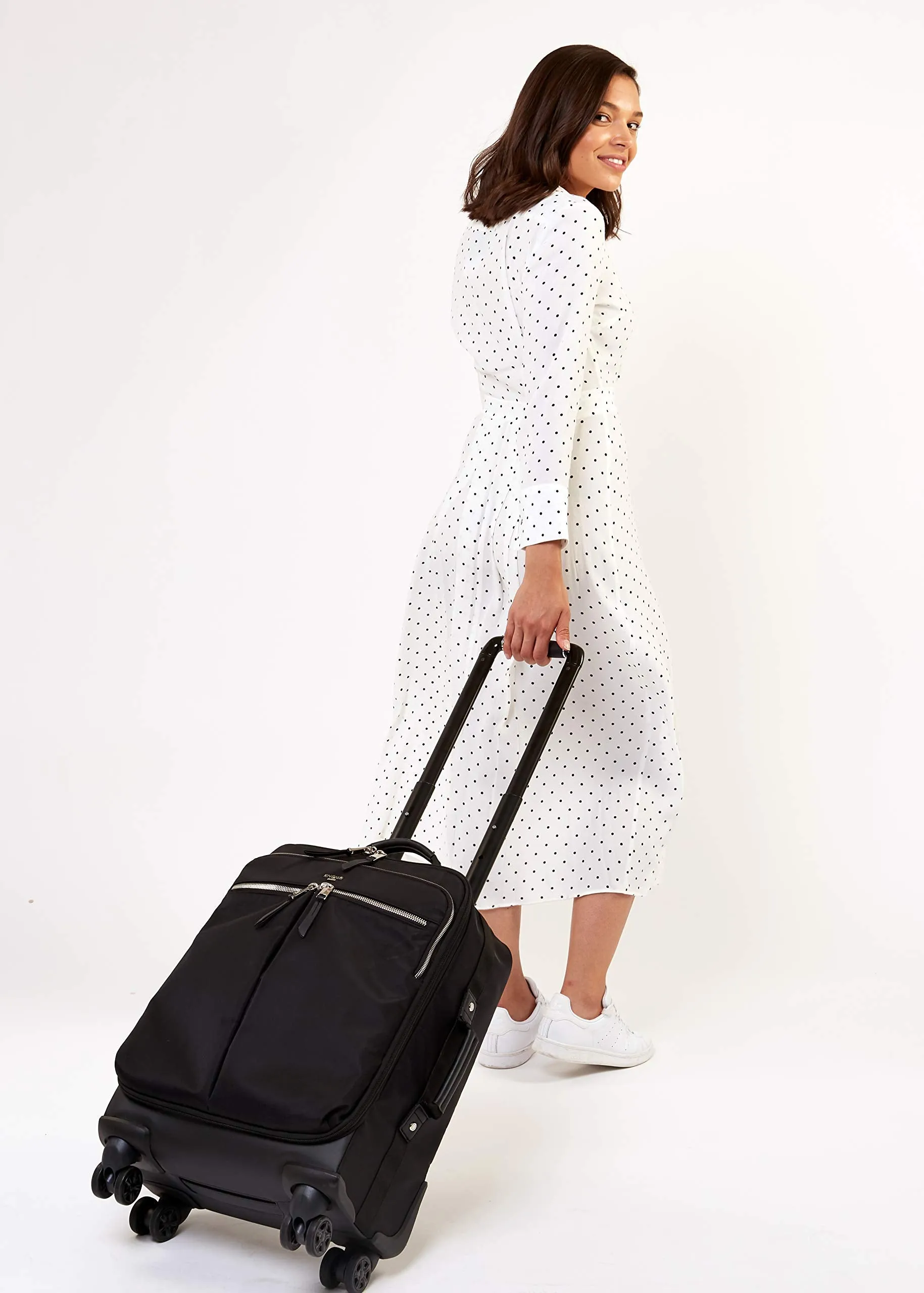 Knomo London Parklane 4-Wheel Carry-On