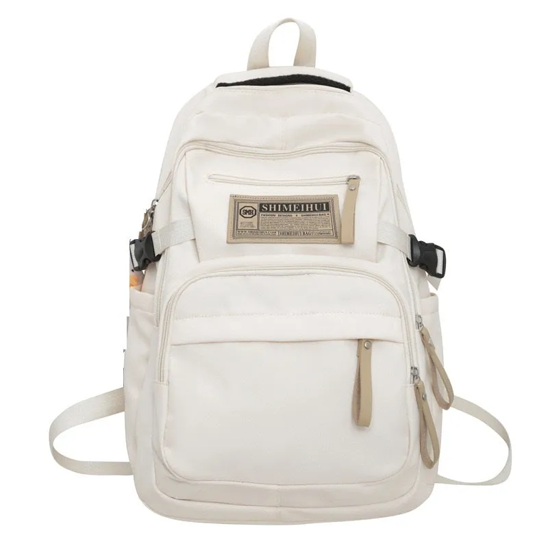 Korean Version Schoolbag Unisex Backpack 002