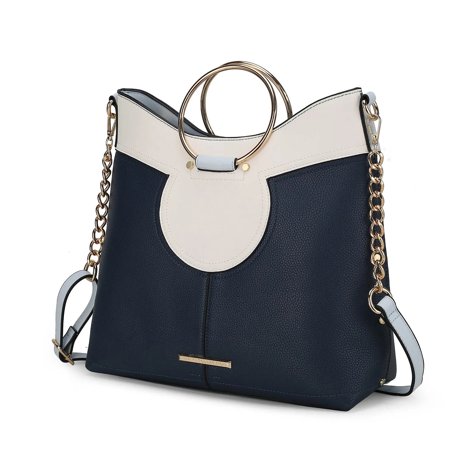 Kylie Top Handle Satchel Women's handbag Vegan Leather by Mia k.