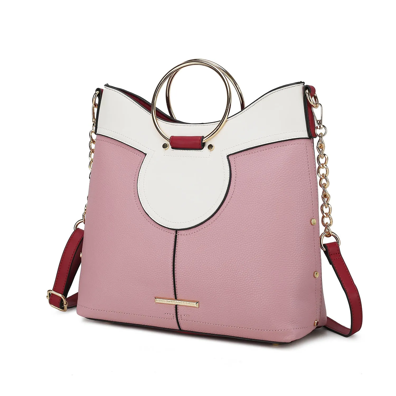 Kylie Top Handle Satchel Women's handbag Vegan Leather by Mia k.