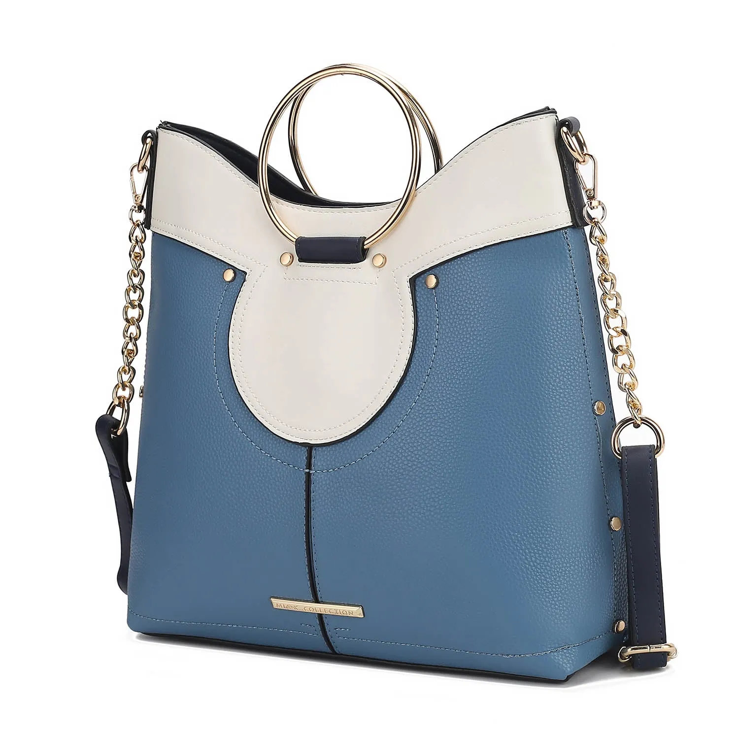 Kylie Top Handle Satchel Women's handbag Vegan Leather by Mia k.