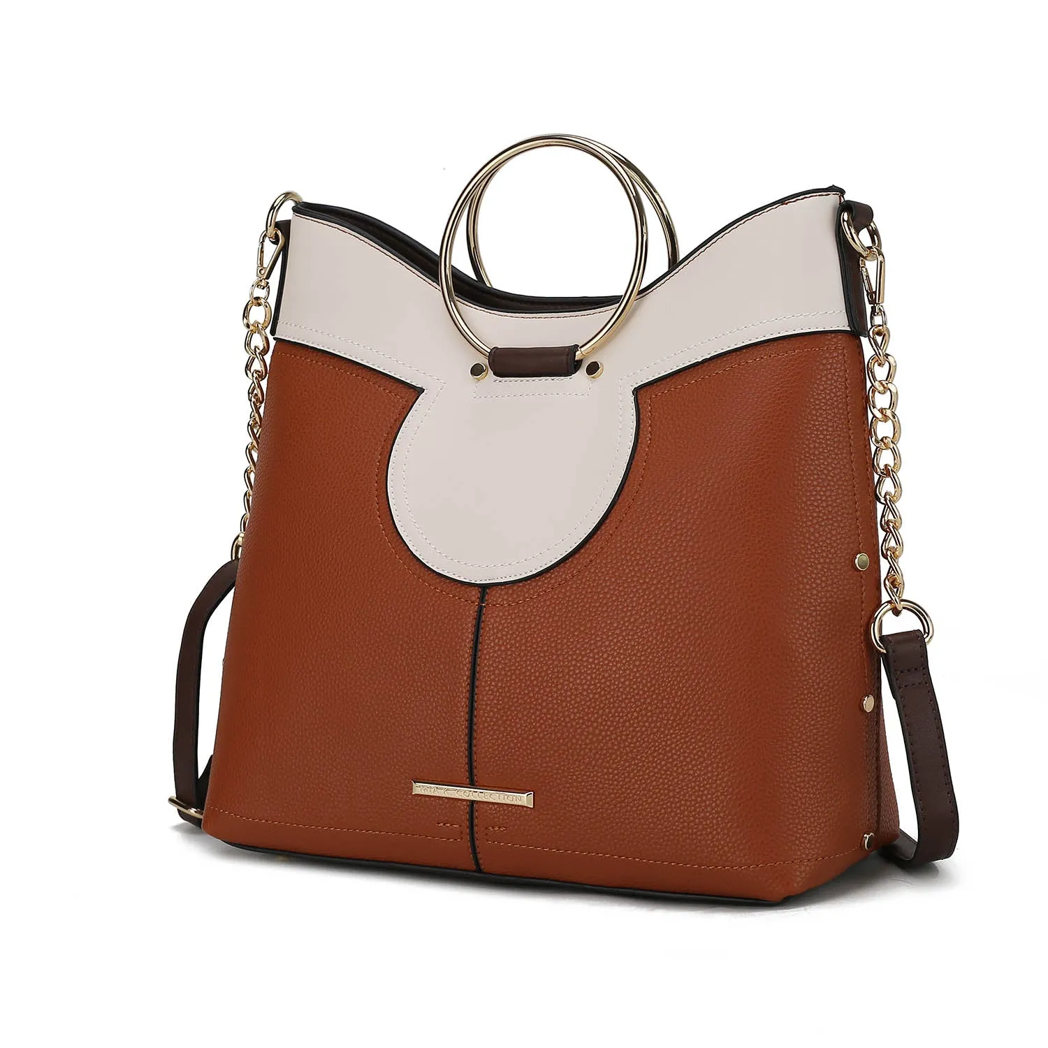 Kylie Top Handle Satchel Women's handbag Vegan Leather by Mia k.