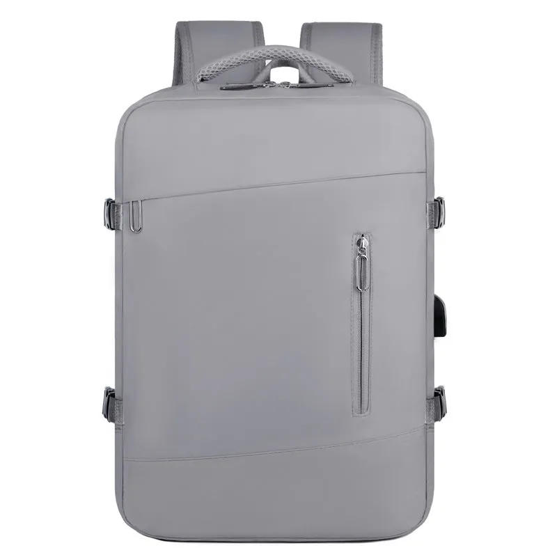 Large Capacity Men's Business Travel Oxford Backpack