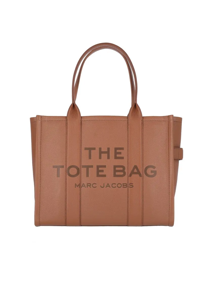 Large Tote Bag "The Leather"  Brown
