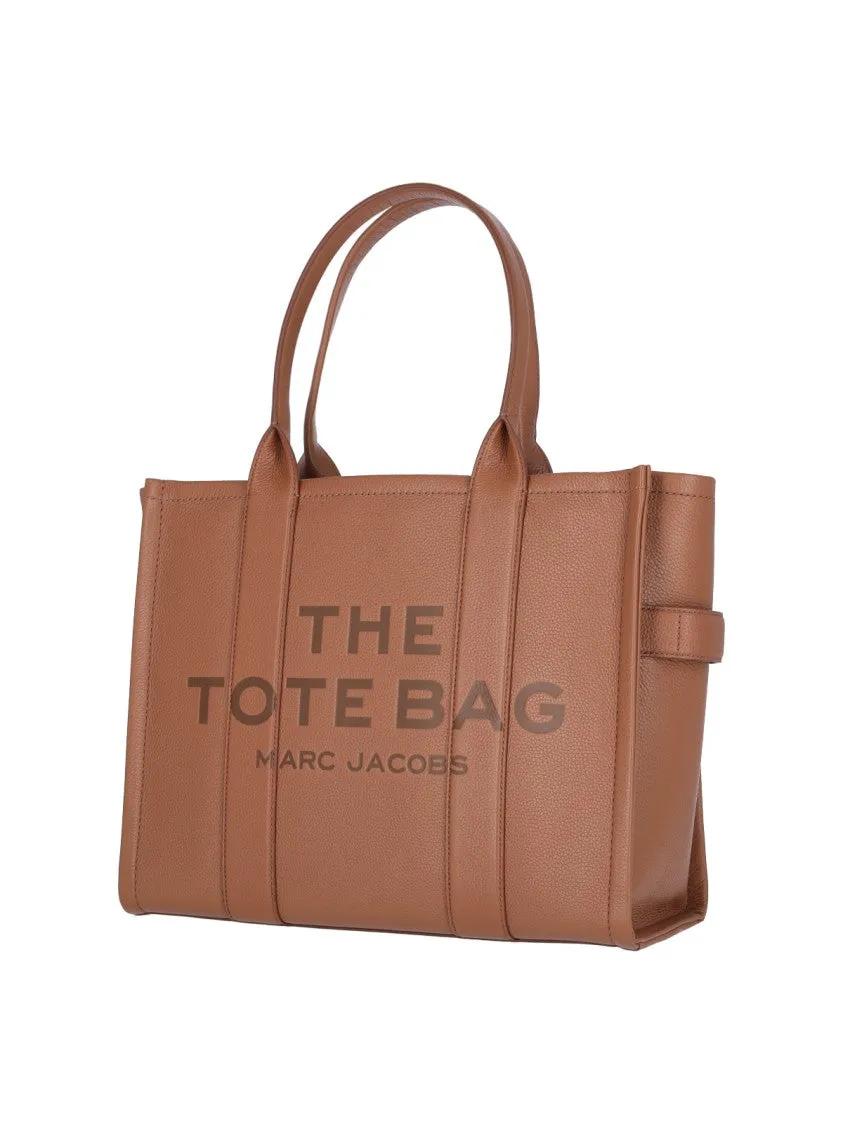 Large Tote Bag "The Leather"  Brown