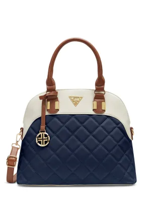 Lavie Signature Texas Medium Navy Womens Satchel