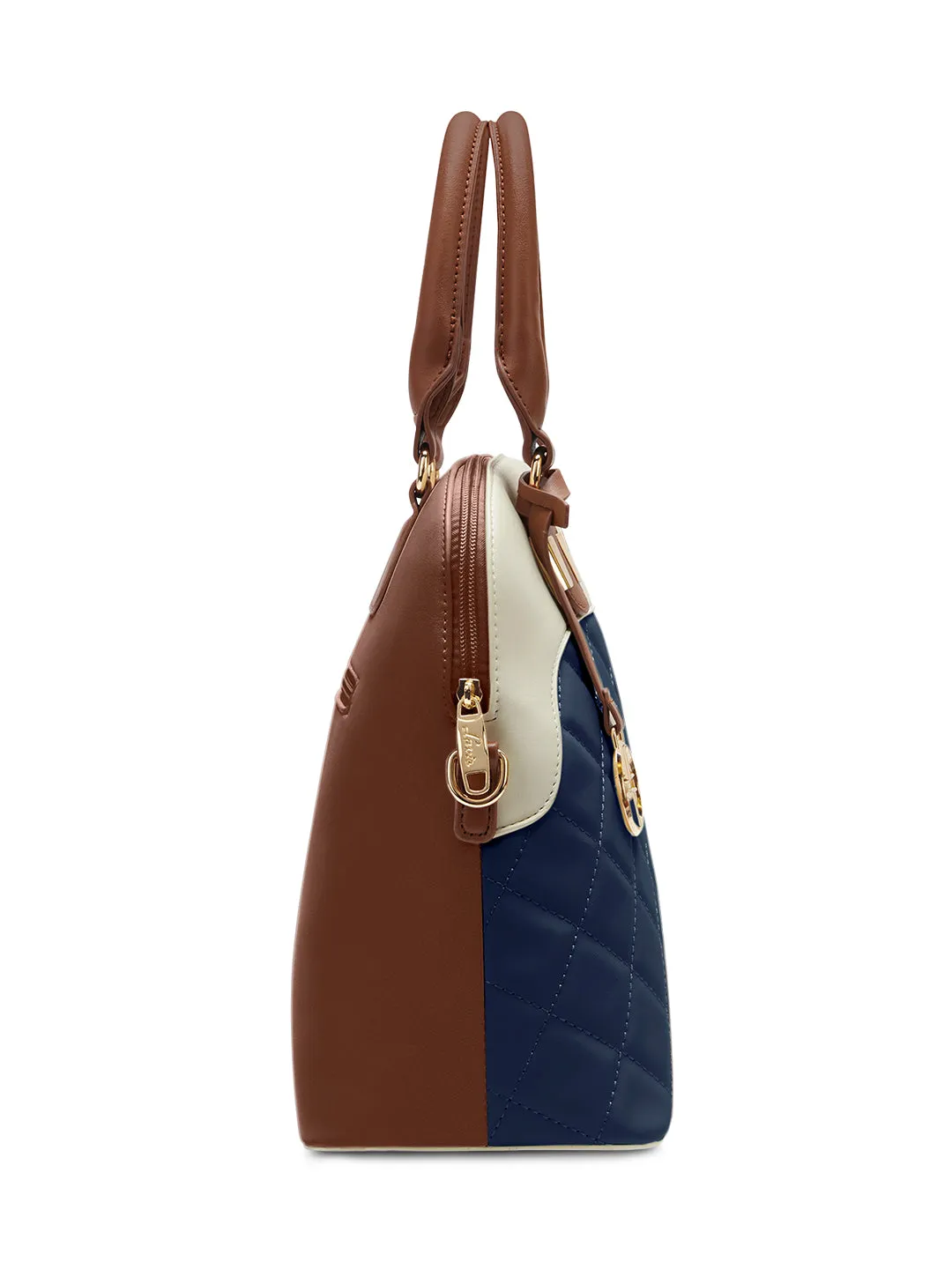 Lavie Signature Texas Medium Navy Womens Satchel