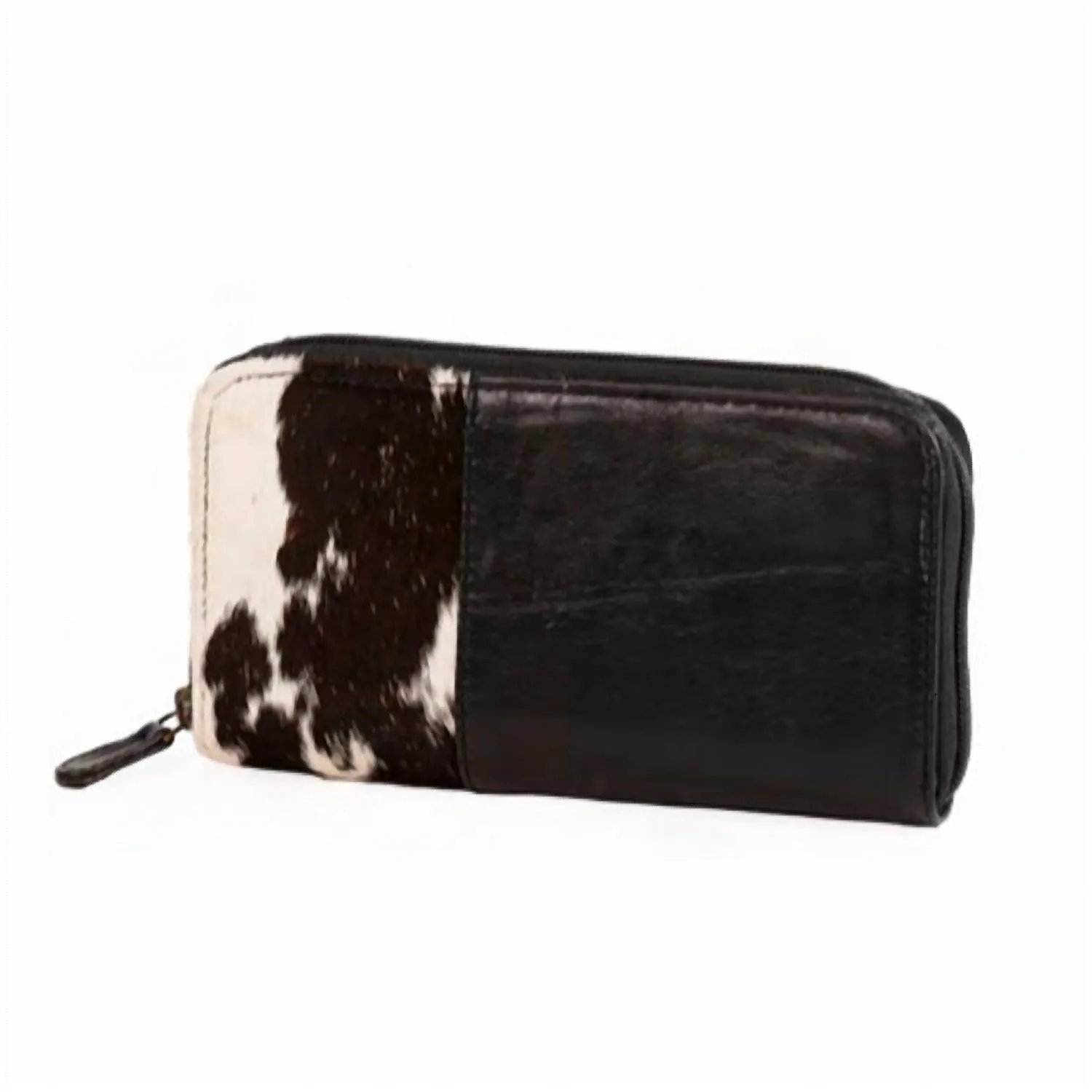 Leather Clutch In Black