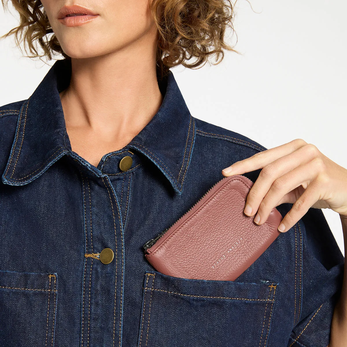 Left Behind Wallet - Dusty Rose