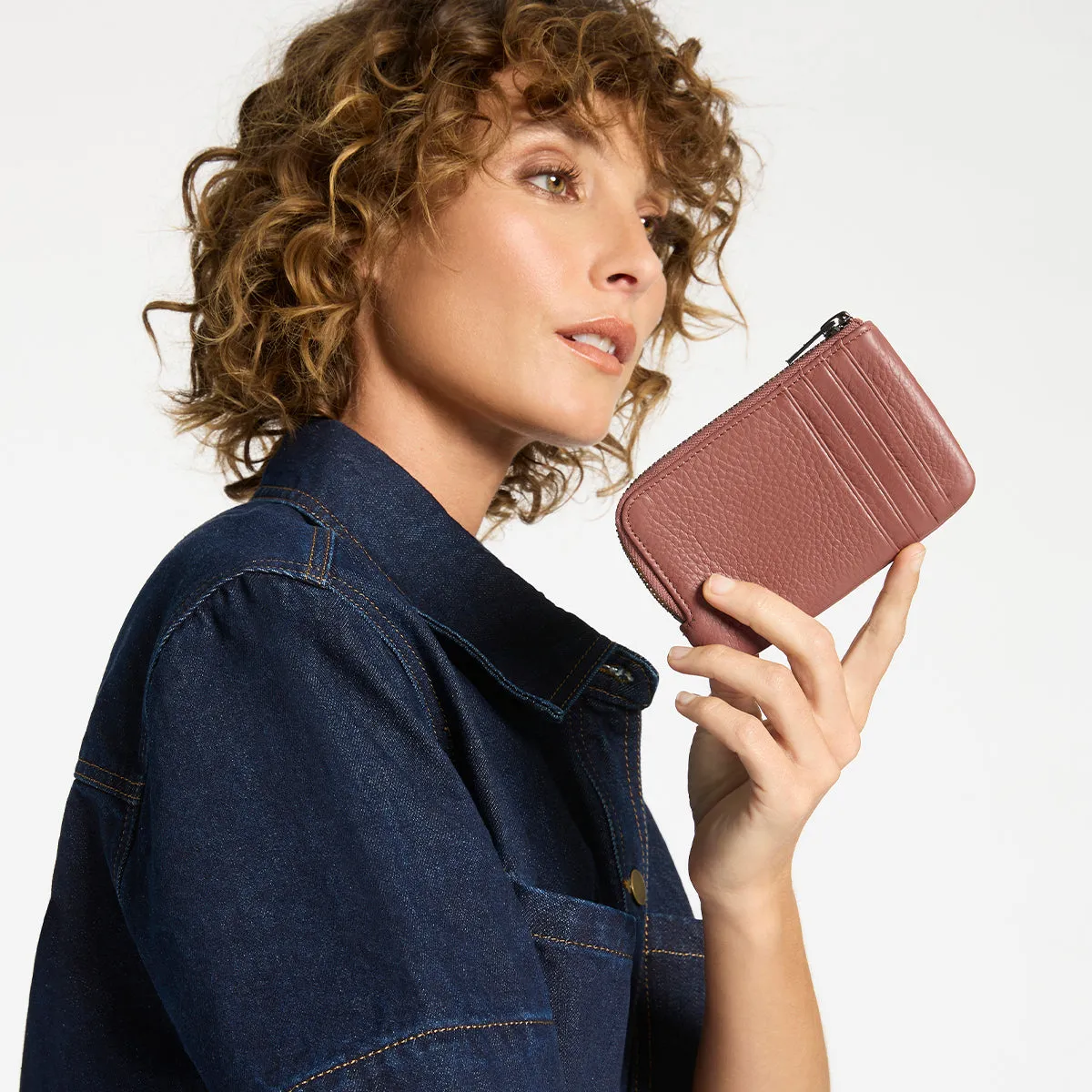 Left Behind Wallet - Dusty Rose