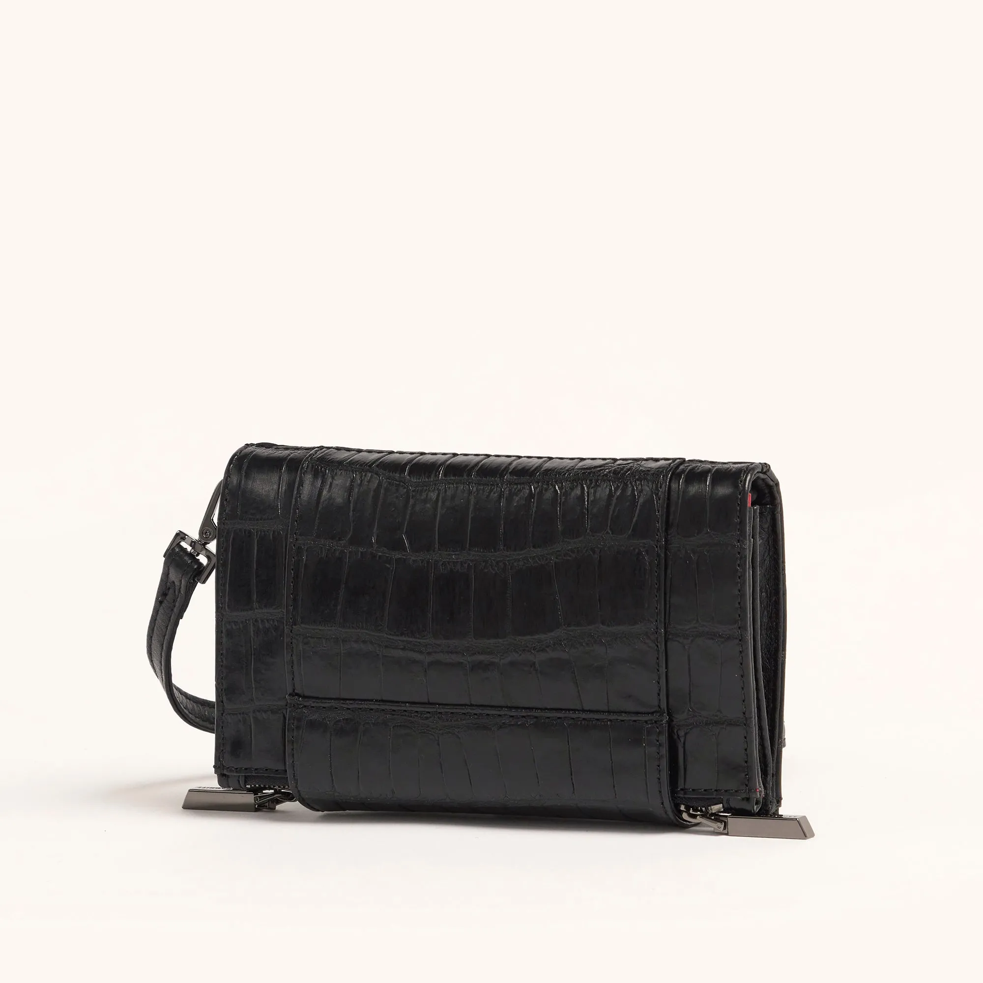 Levy | Evening Crocco/Gunmetal