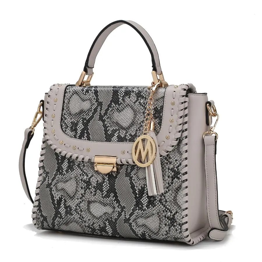 Lilli Vegan Leather Satchel Handbag