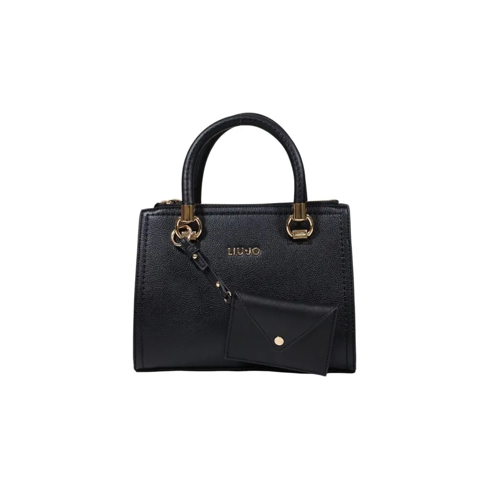 Liu Jo Black Polyethylene Handbag