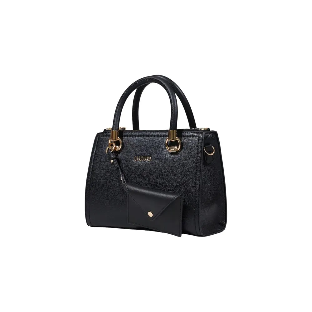 Liu Jo Black Polyethylene Handbag