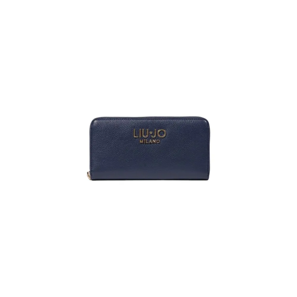 Liu Jo Blue Polyethylene Wallet