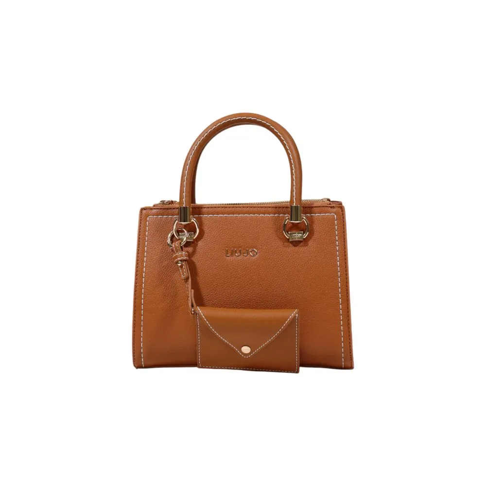 Liu Jo Brown Polyethylene Handbag