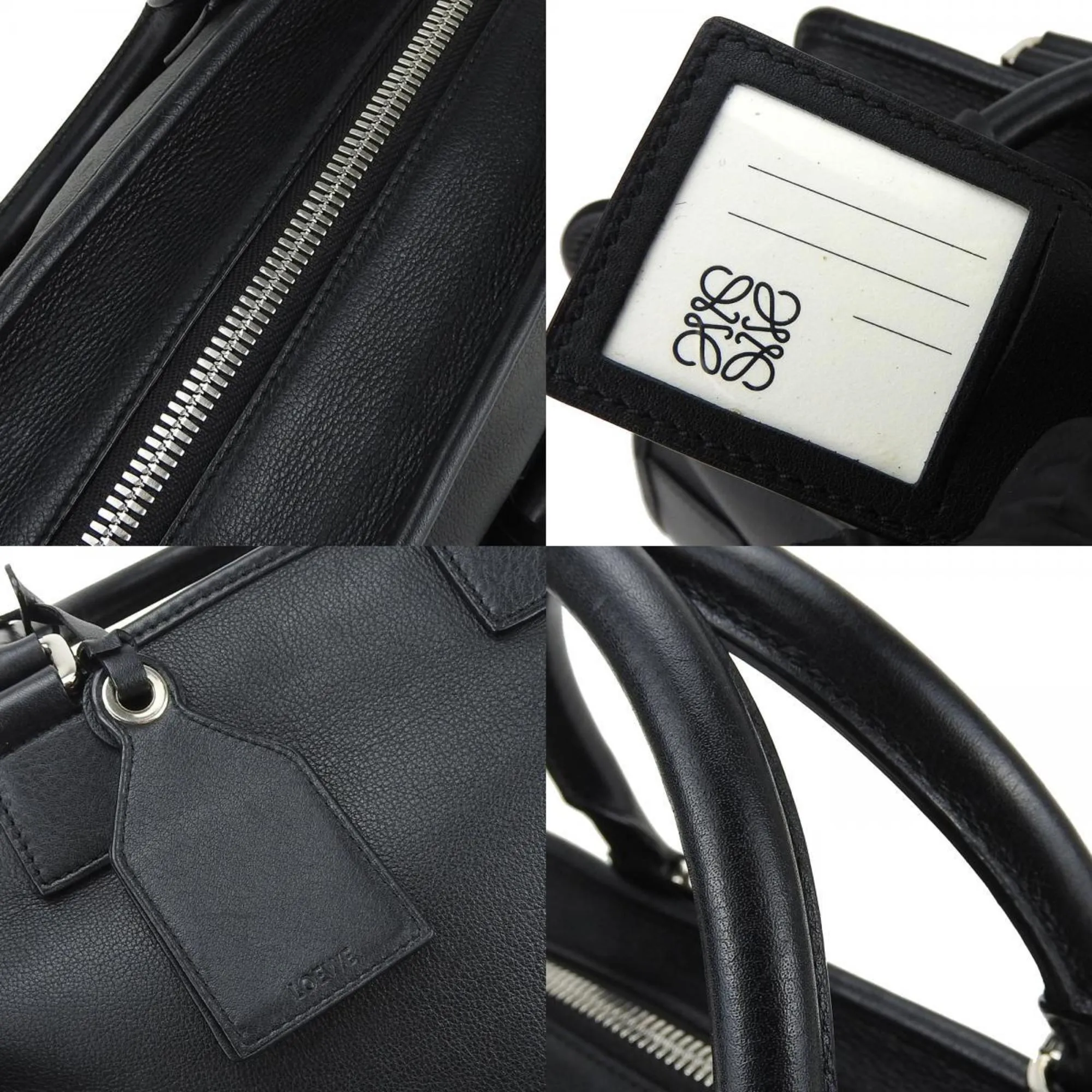 Loewe Amazona Leather Handbag (Pre-Owned)
