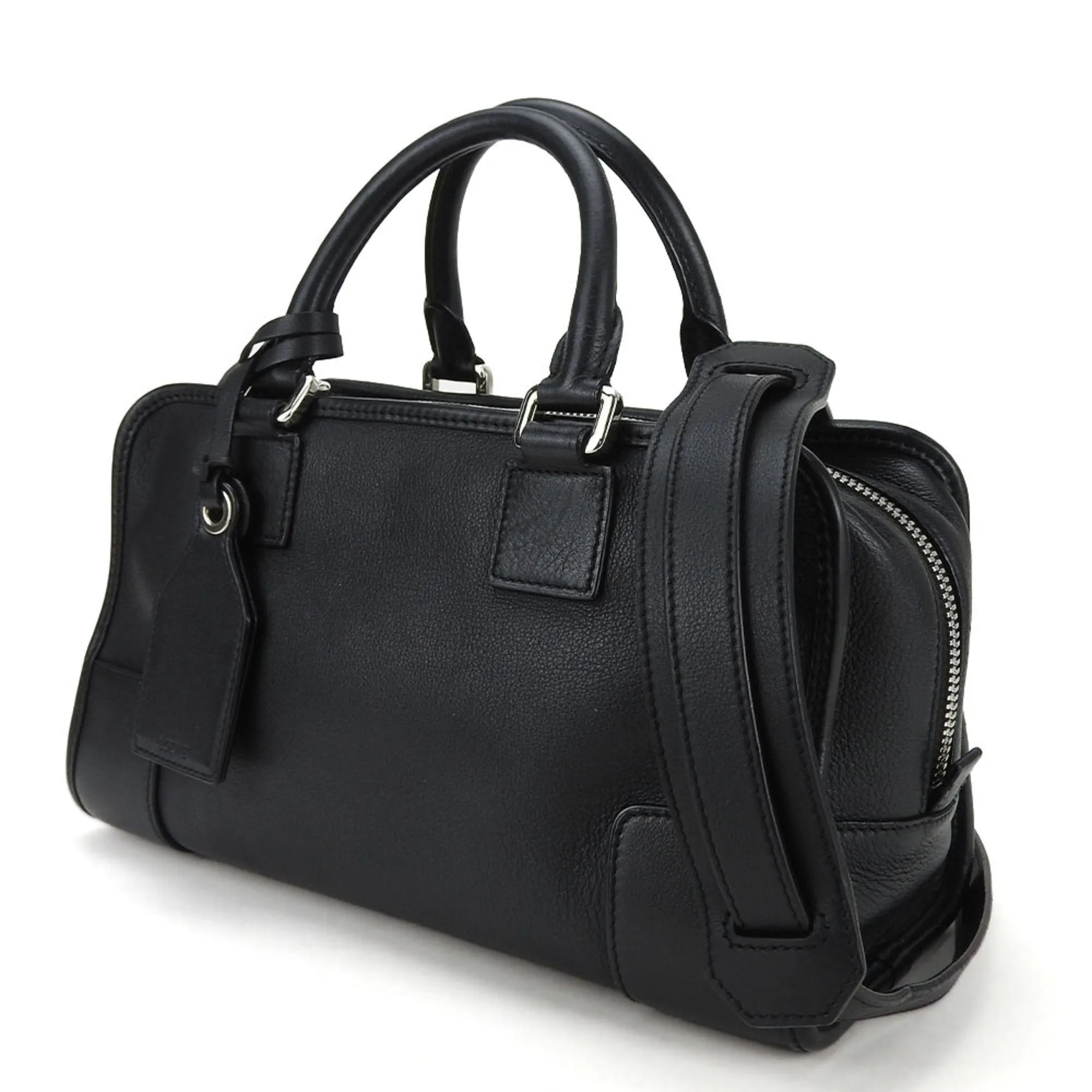 Loewe Amazona Leather Handbag (Pre-Owned)