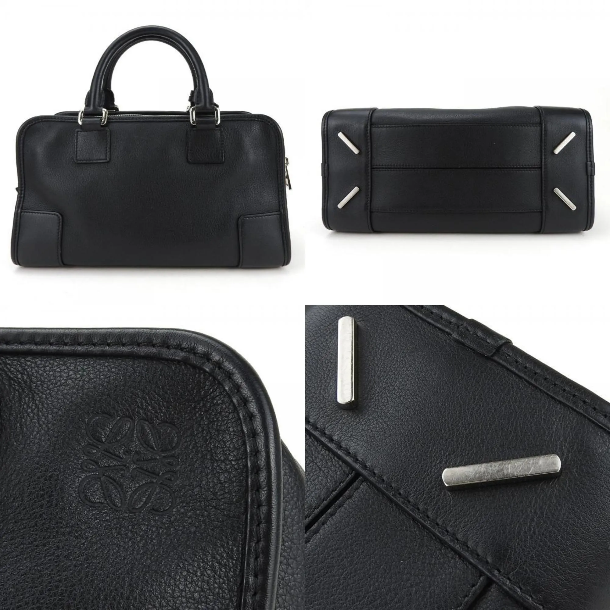 Loewe Amazona Leather Handbag (Pre-Owned)