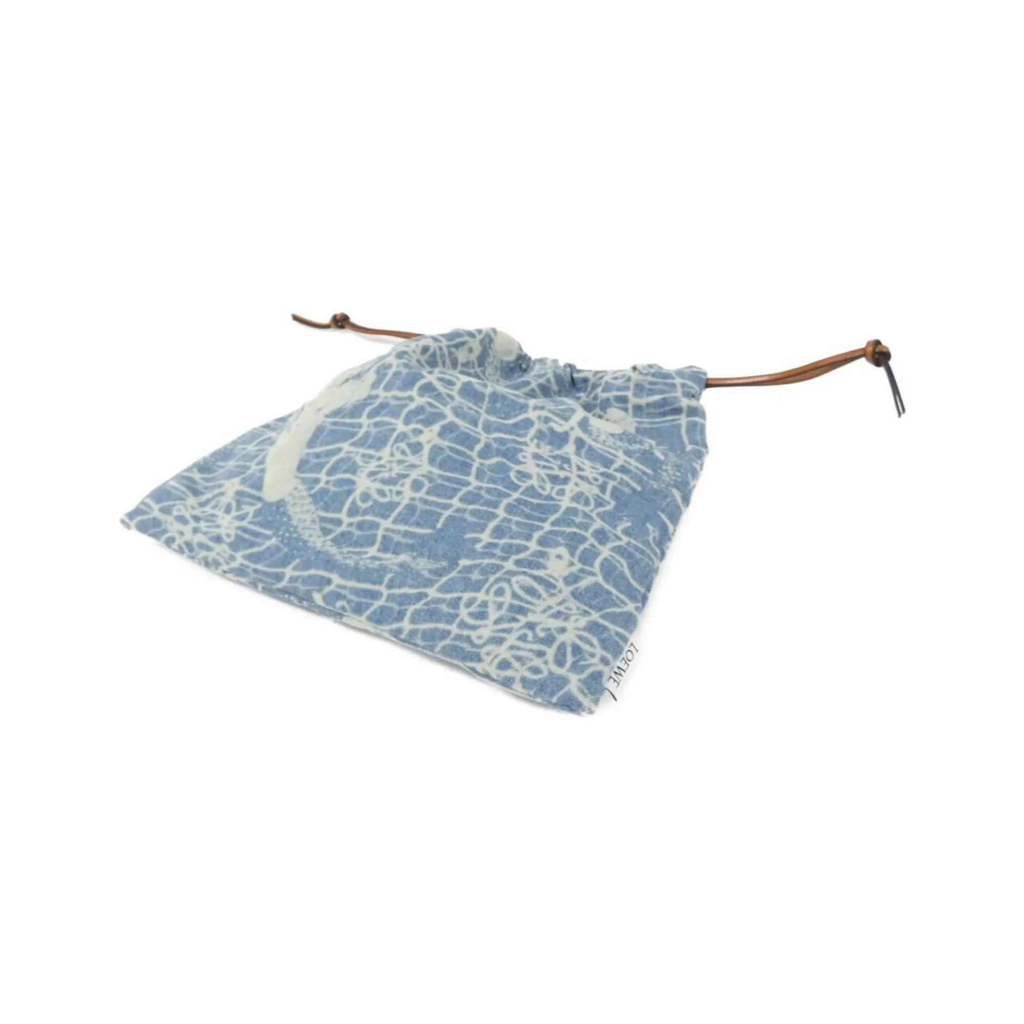 Loewe blue Leather Pouch (Pre-Owned)