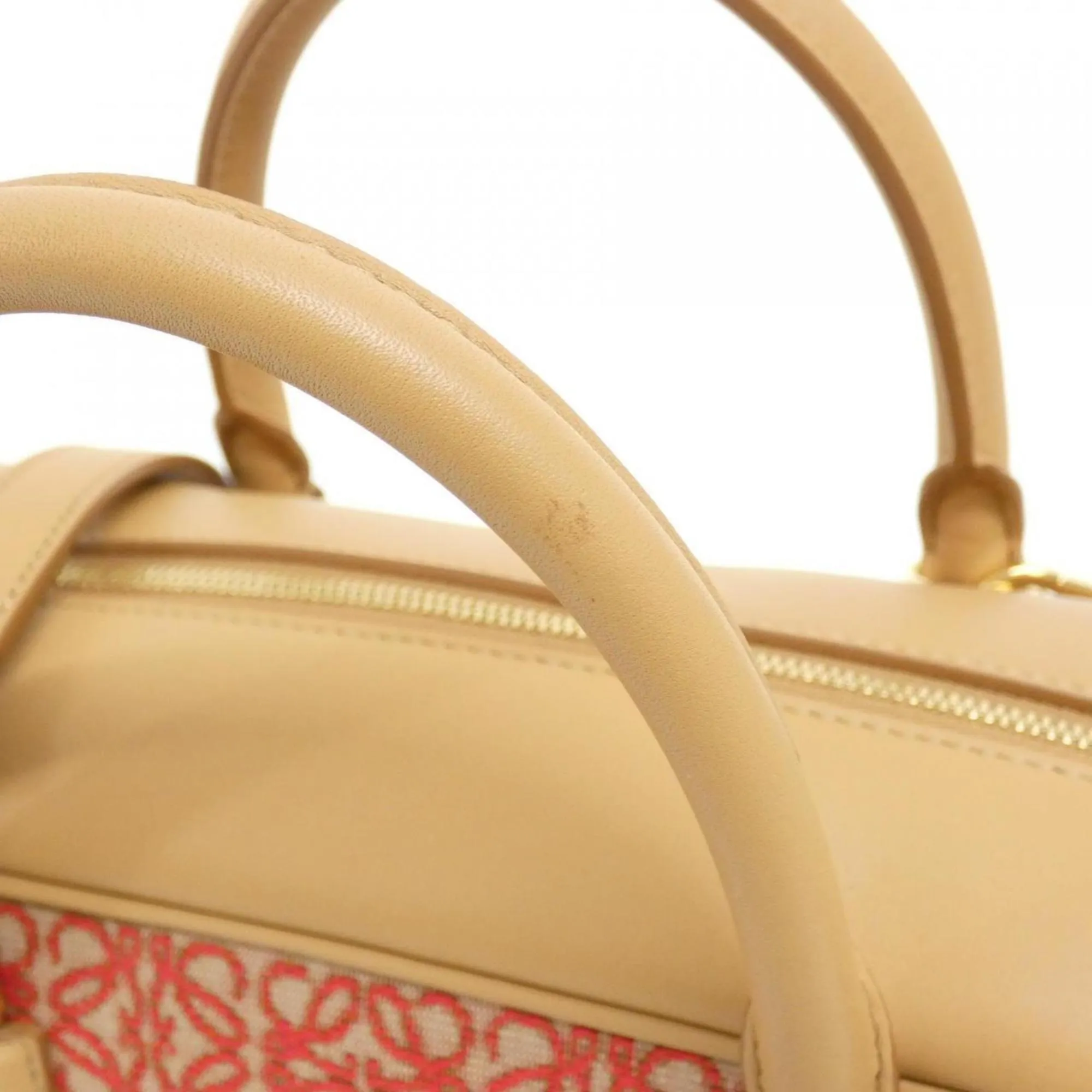 Loewe Canvas Leather Handbag (Pre-Owned)