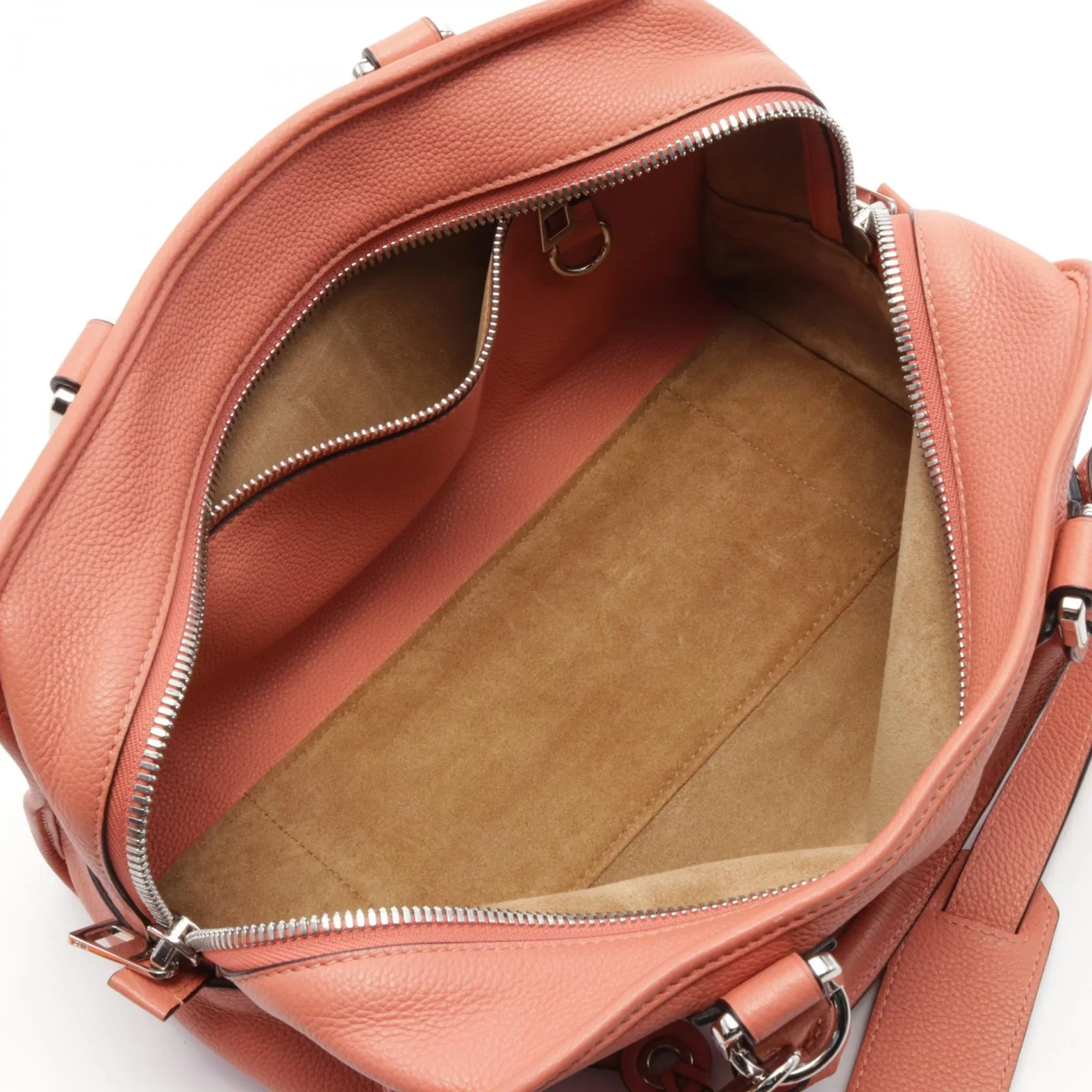 Loewe Leather Amazona 28 Handbag Pink