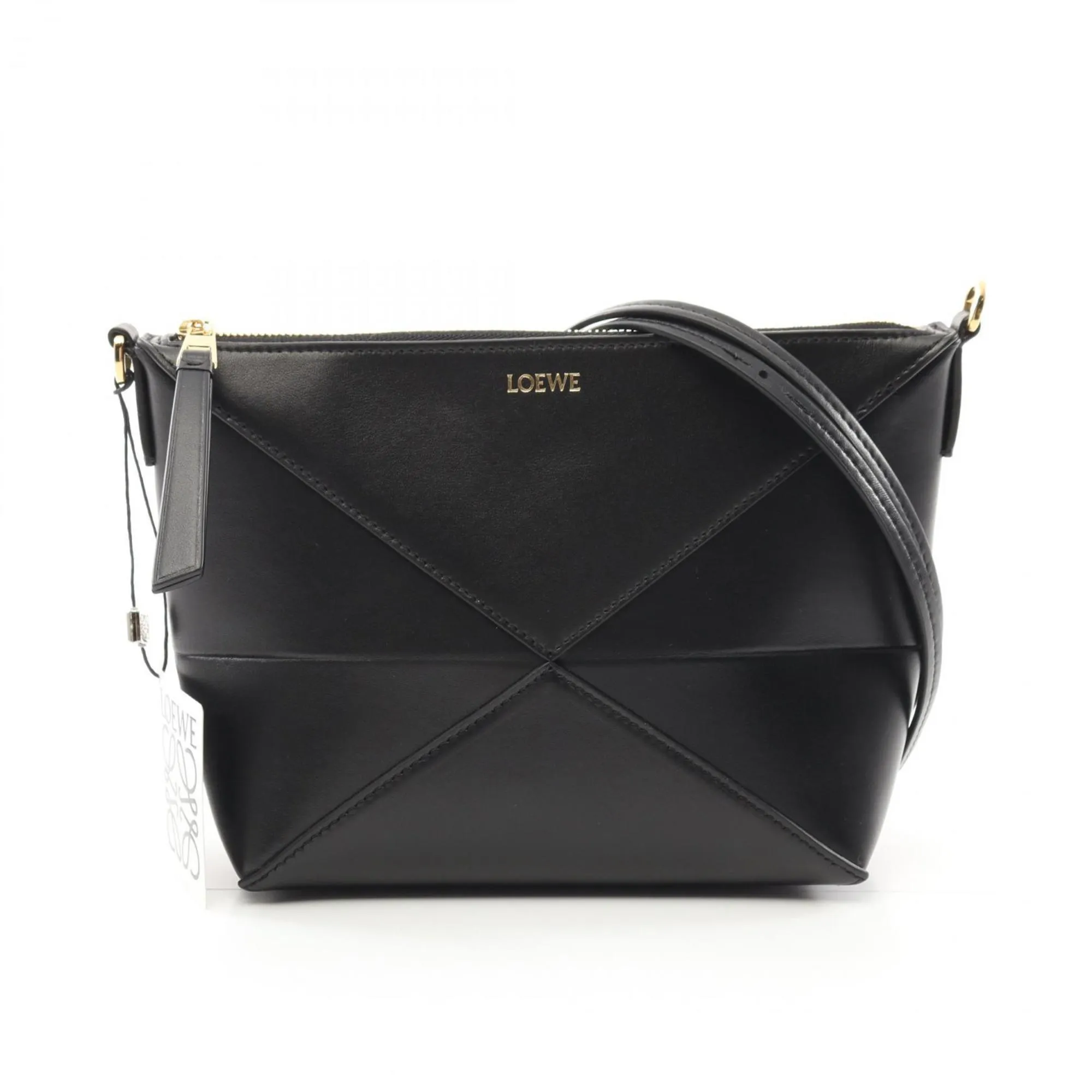 Loewe Leather Clutch Bag (Pre-Owned)