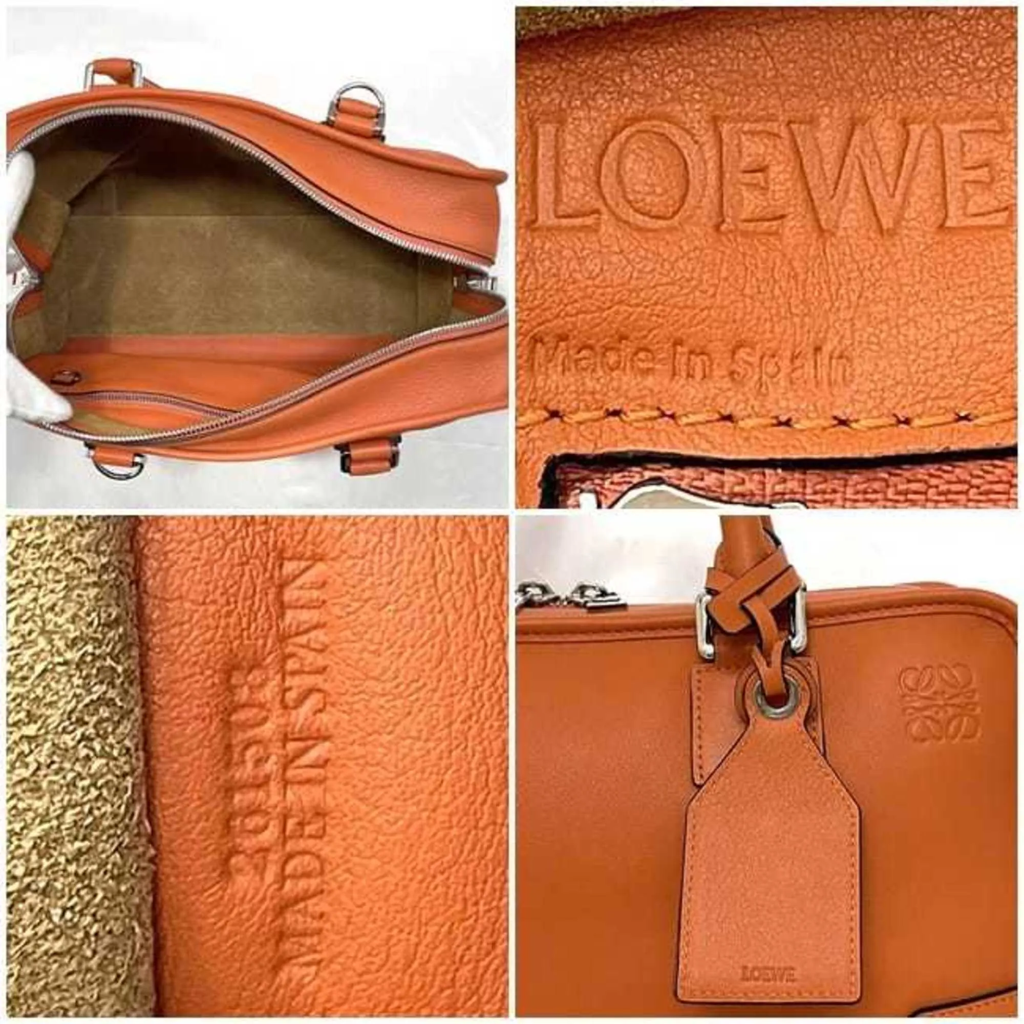 Loewe Leather Handbag (Pre-Owned)