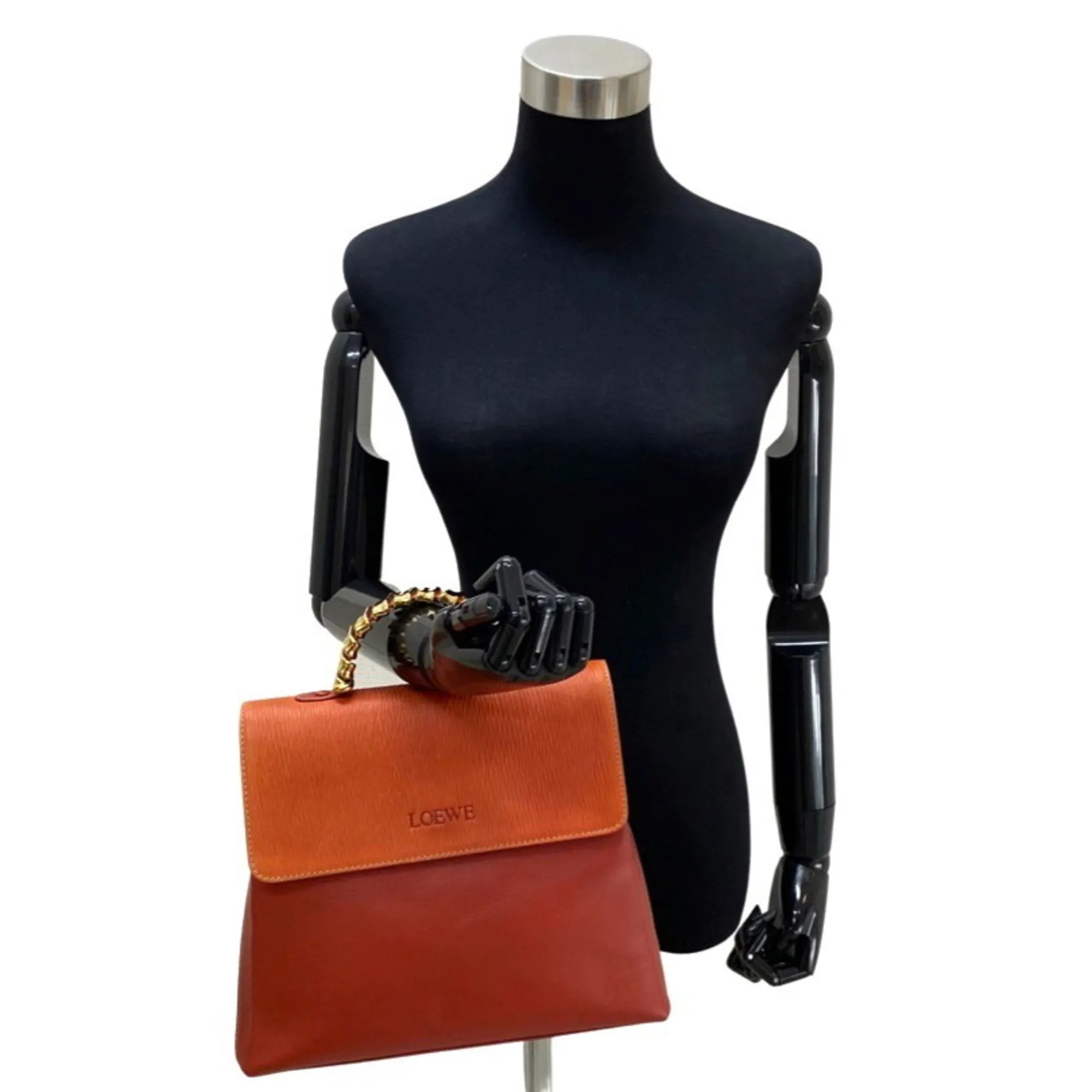 Loewe Leather Handbag (Pre-Owned)