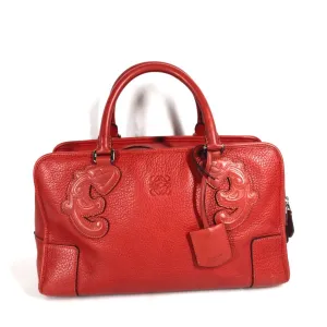 Loewe Leather Handbag Shoulder Bag Tote Bag (Pre-Owned)