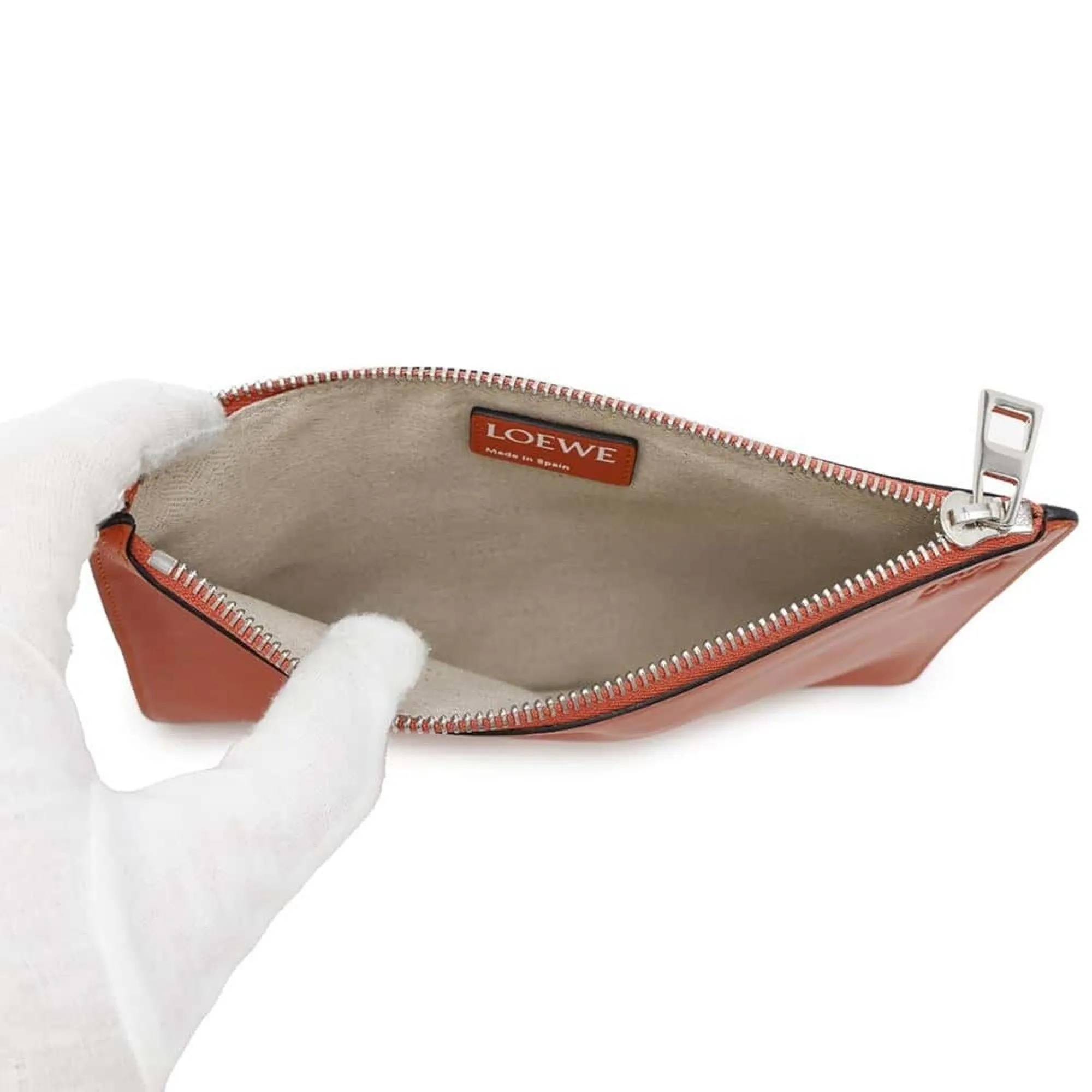 Loewe Leather Pouch (Pre-Owned)