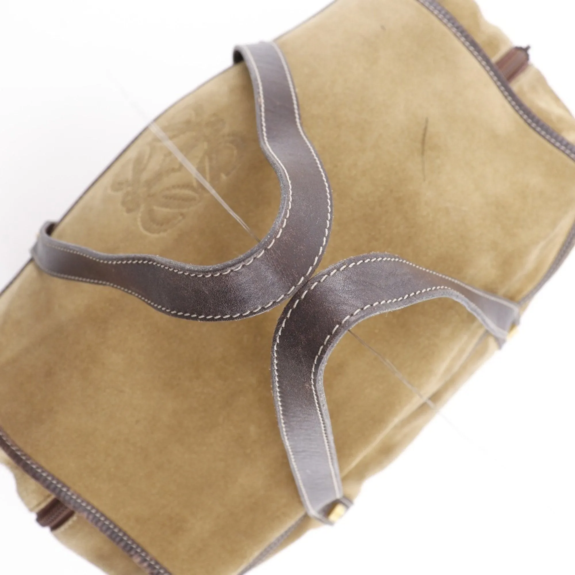 Loewe Suede Handbag (Pre-Owned)