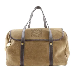 Loewe Suede Handbag (Pre-Owned)