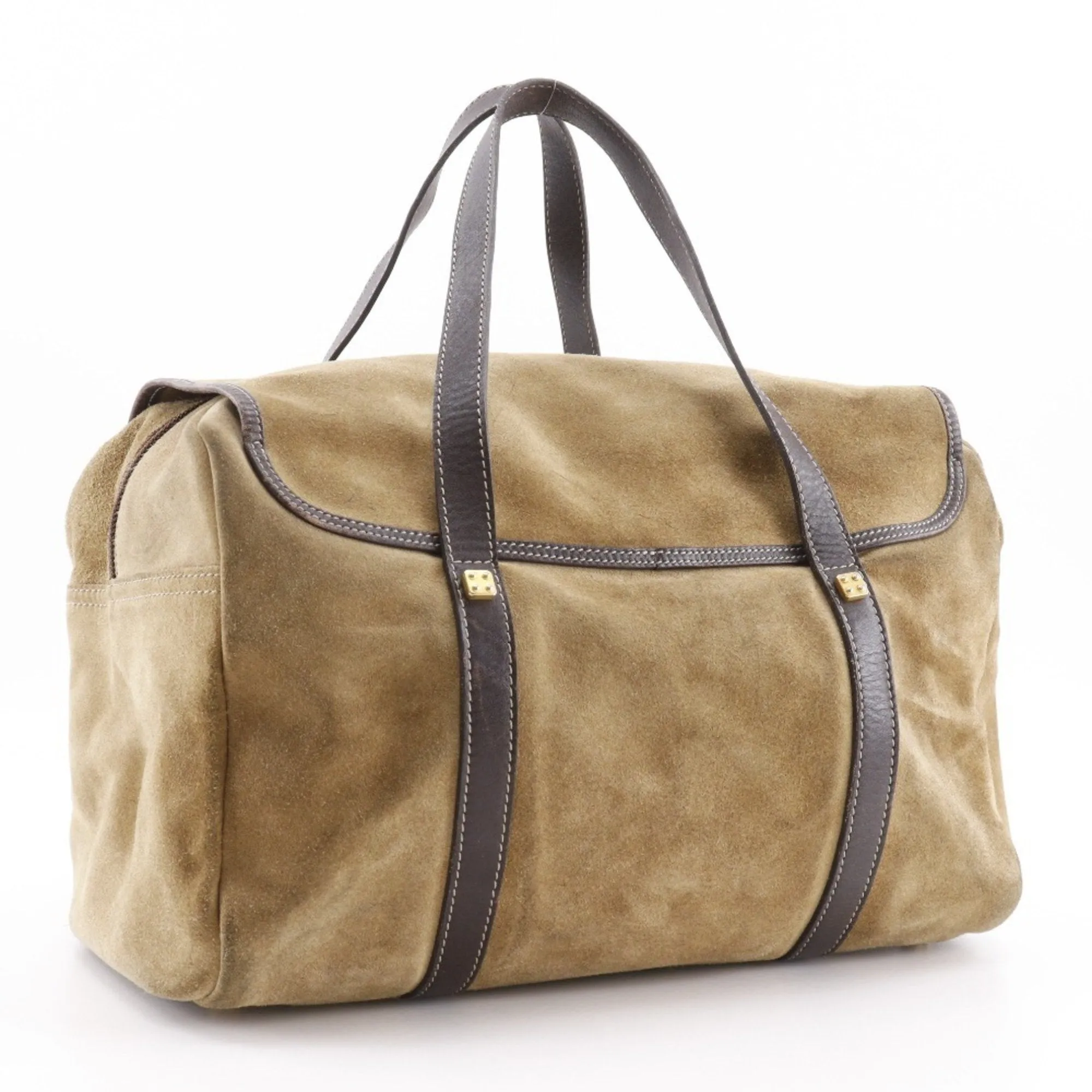 Loewe Suede Handbag (Pre-Owned)