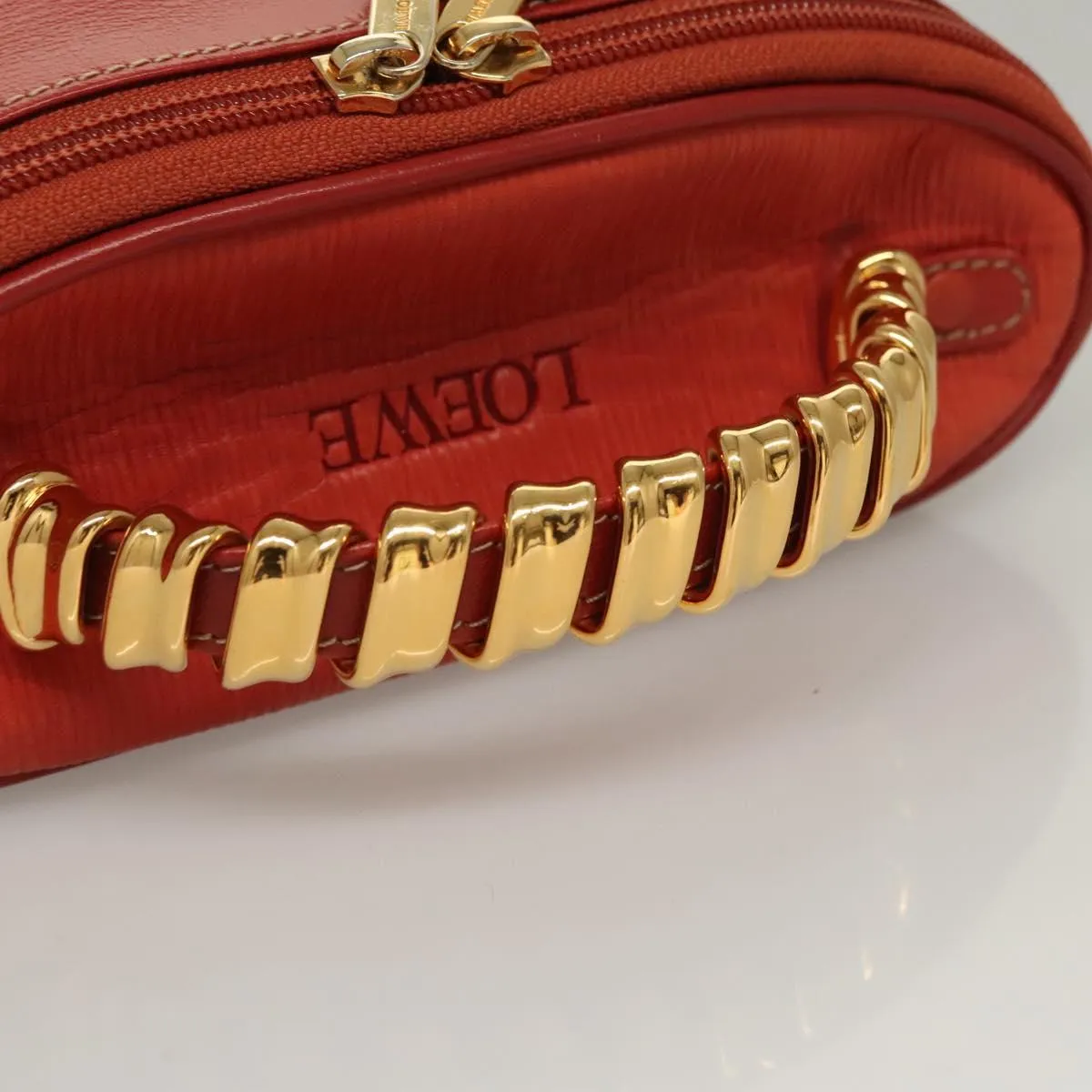 Loewe Velazquez Leather Clutch Bag (Pre-Owned)