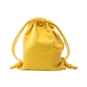 Loewe YAGO Anagram Leather Backpack Yellow
