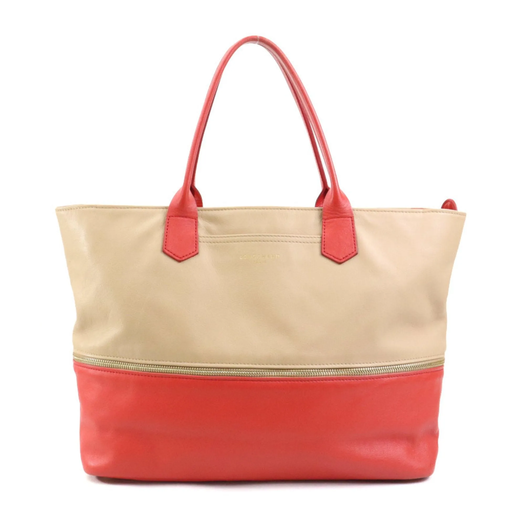 Longchamp  Color Leather Handbag (Pre-Owned)