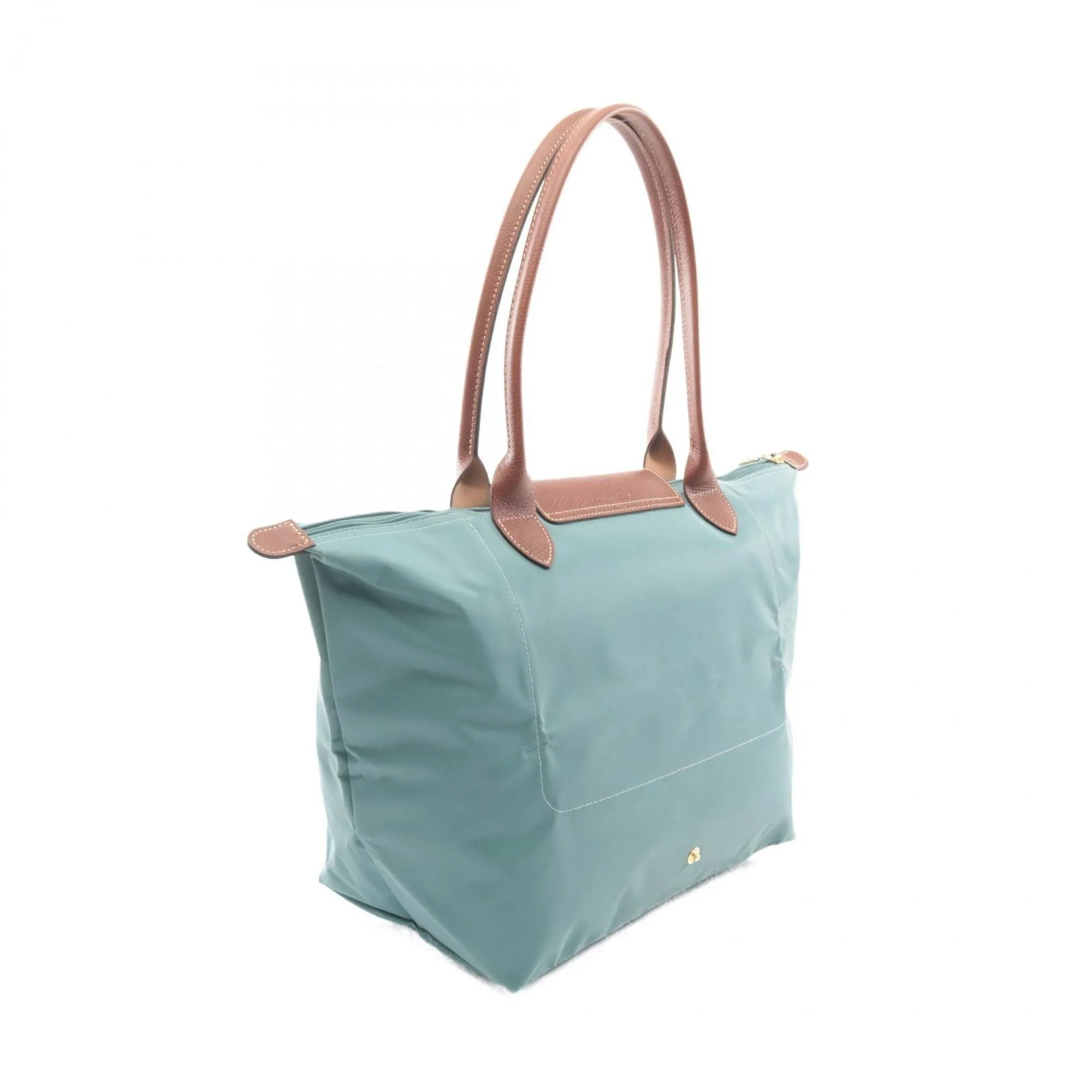 Longchamp Le Pliage  Canvas Leather Tote Bag