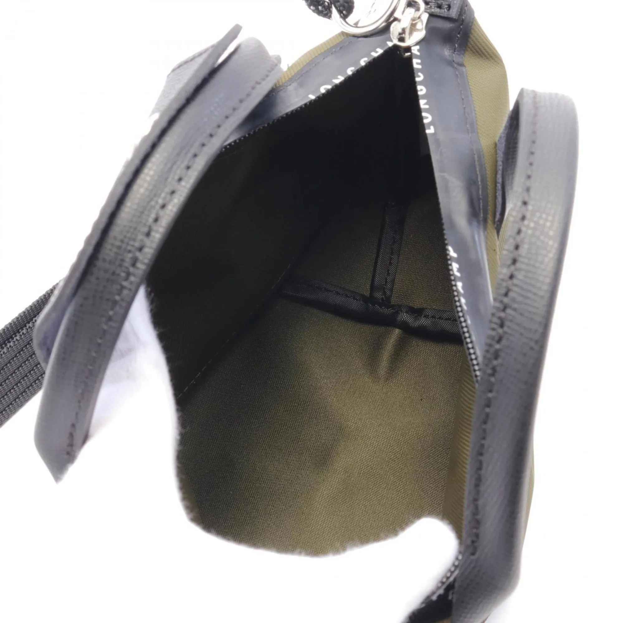 Longchamp Le Pliage   Nylon Leather Handbag (Pre-Owned)