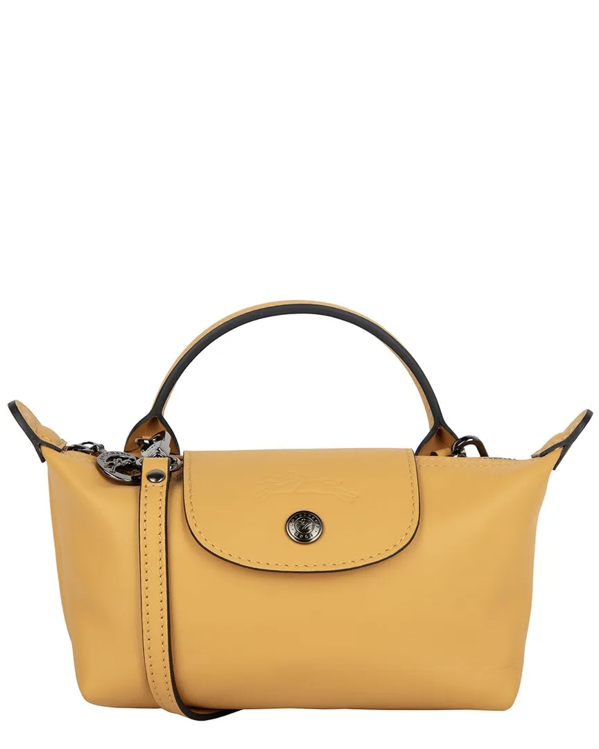 Longchamp Le Pliage Xtra XS Leather Pouch