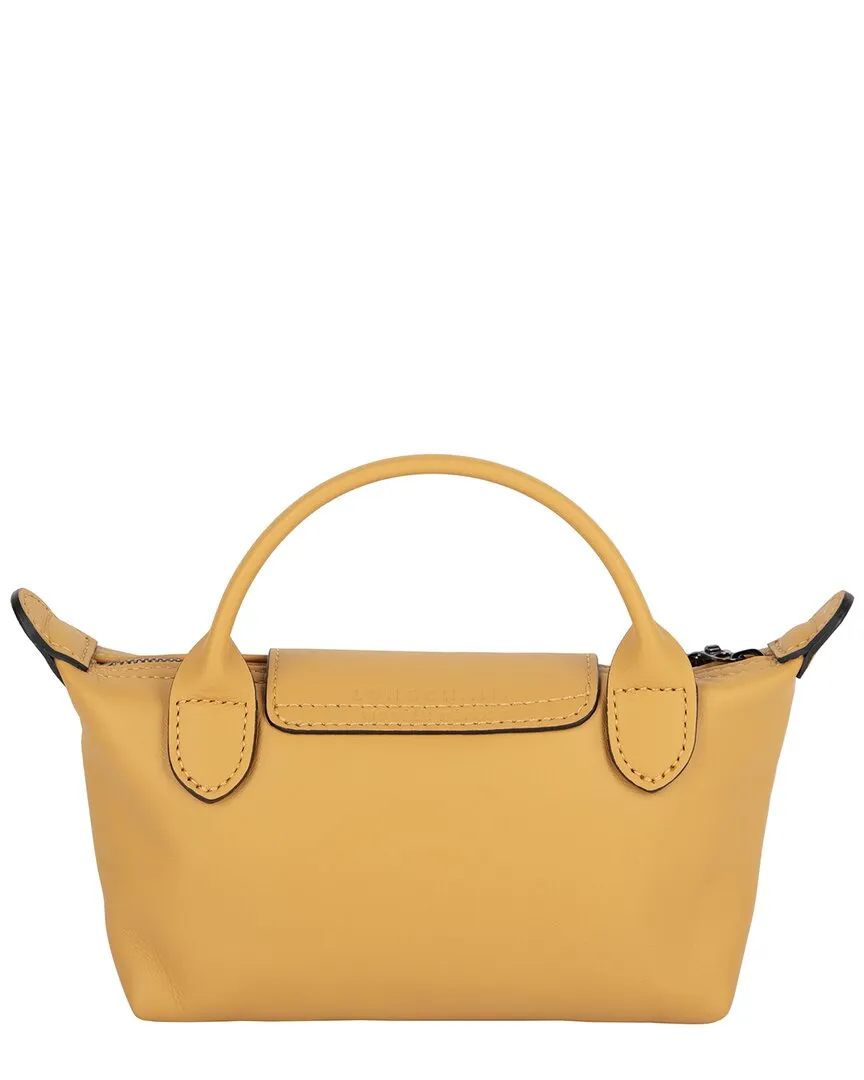 Longchamp Le Pliage Xtra XS Leather Pouch