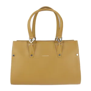 Longchamp  Leather Handbag (Pre-Owned)